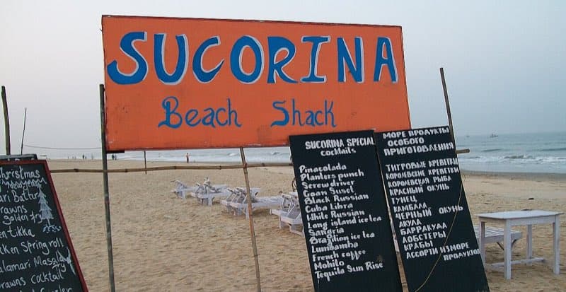 Goa Beach Cafés & Shacks