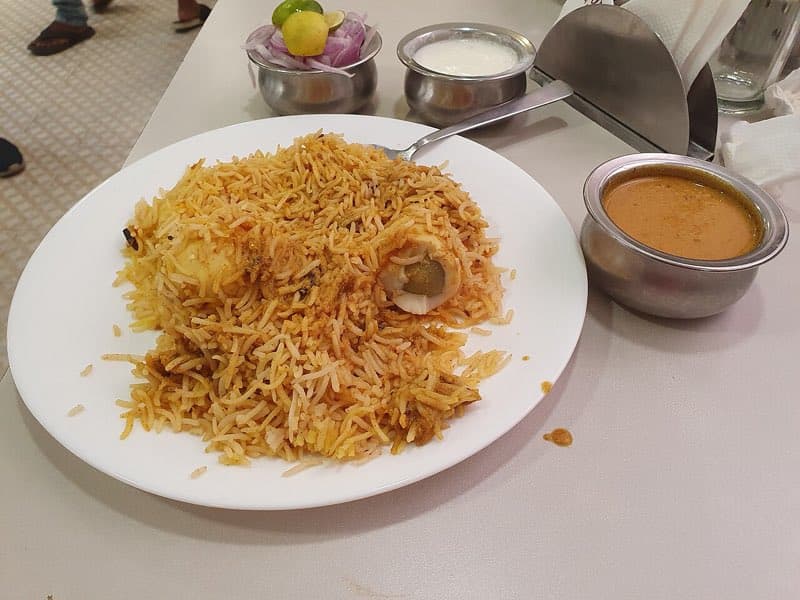 Hyderabadi biryani & old-city eats
