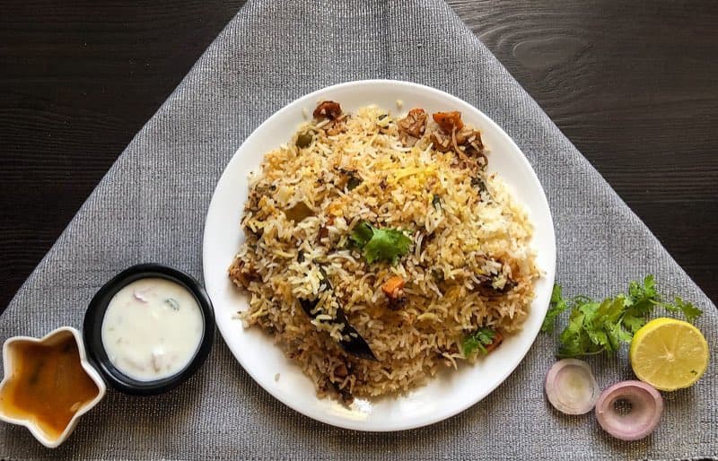 Hyderabadi biryani & old-city eats
