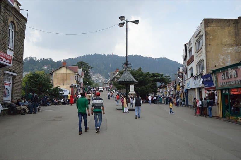Shimla & the Mall Road