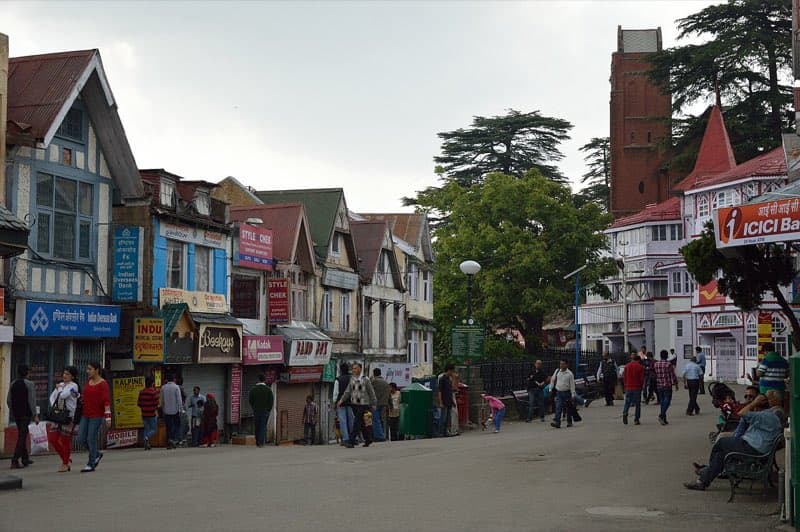 Shimla & the Mall Road