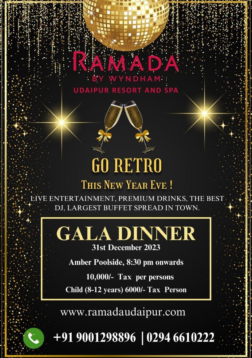 New Year's Eve at Ramada: a five-star countdown