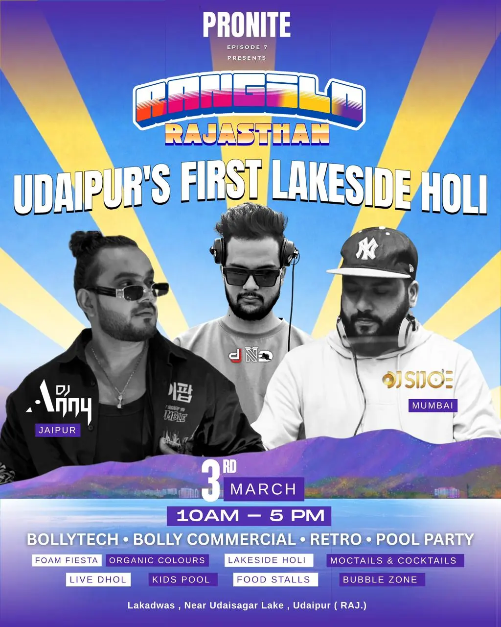 Rangilo Rajasthan — Holi Pool Party 2026