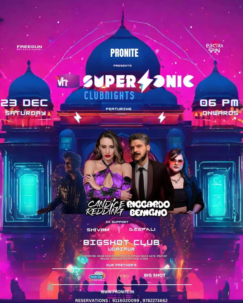 Pronite × VH1 Supersonic: taking Udaipur's energy to the big stage